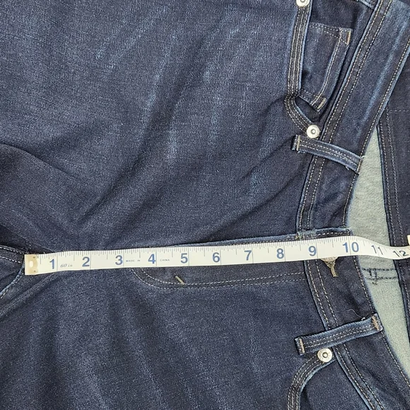 Levis 529 Curvy Bootcut Stretch Denim Dark Wash Jeans. 16 - Picture 9 of 12